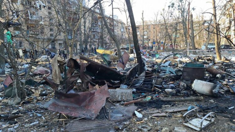 Bombardohet një lagje në Kiev, 1 i vdekur dhe 5 të plagosur