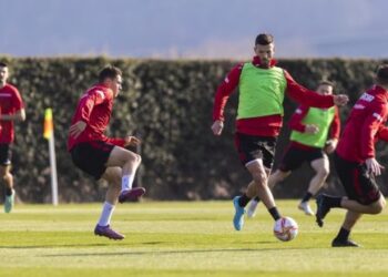 Dita e tretë e grumbullimit në Spanjë, Kombëtarja e Shqipërisë shton ritmin e stërvitjes