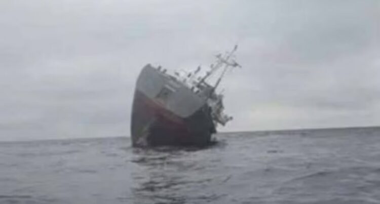 Mbytet një anije mallrash estoneze në brigjet e Ukrainës pranë Odessa, 4 të zhdukur