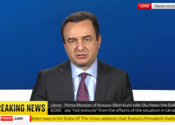 Situata Ukrainë-Rusi, Kurti i drejtohet ashpër Vladimir Putinit