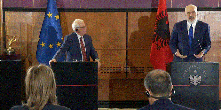 Borrell flet për protestën në Tiranë: Rritja e çmimeve është në të gjithë botën si pasojë e luftës, jo sanksioneve