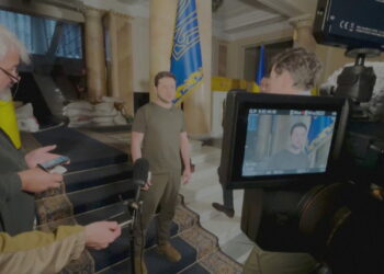 Brenda bunkerit sekret nga po i lufton rusët Volodymyr Zelensky