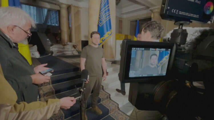 Brenda bunkerit sekret nga po i lufton rusët Volodymyr Zelensky