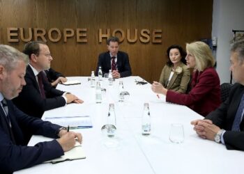 E dërguara e DASH në Tiranë, takohet me kryeministrin Rama dhe Alibeajn