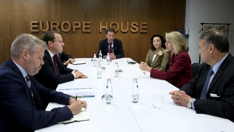 E dërguara e DASH në Tiranë, takohet me kryeministrin Rama dhe Alibeajn