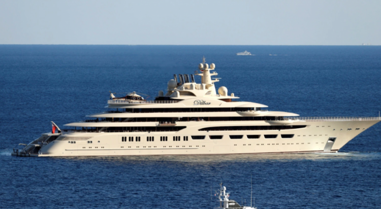 Gjermania konfiskon jahtin më të madh në botë në pronësi të oligarkut rus