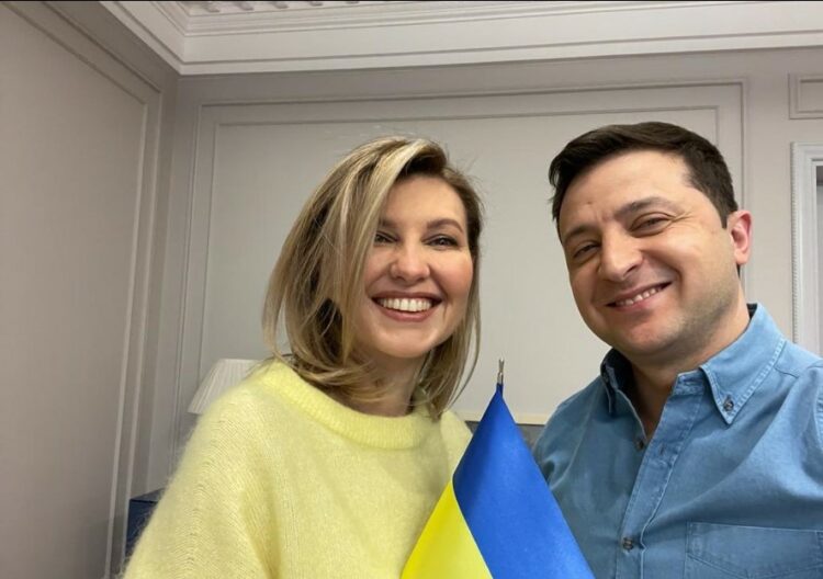 Gruaja e Zelenskit tregon herën e fundit që takoi presidentin