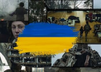 Mes rrënojave e bombardimeve, del videoklipi i këngës fituese në Eurovizion