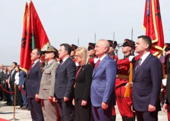 Homazhe tek ‘Dëshmorët e Kombit’/ Meta i qetë krah socialistëve, vendos lule, mungon Rama