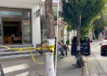 U arrestua për tjetërsim pronash, digjet zyra e noterit në Sarandë