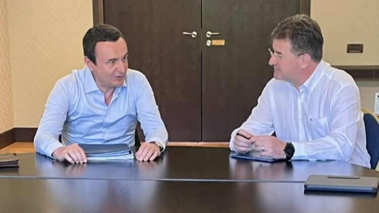Kurti takon Lajçak, diskutojnë për hapat e radhës në dialogun Kosovës-Serb