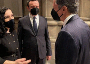 Kurti dhe Osmani në SHBA, takohen sonte me Sekretarin amerikan të Shtetit