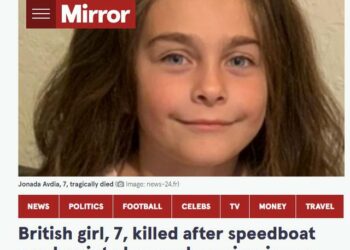 Media britanike shkruan për tragjedinë e Himarës: 7-vjeçarja u godit nga skafi i policit