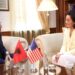 Presidenti Begaj pret ambasadoren e SHBA-ve, Kim: Biseduam për çështje të rëndësishme të bashkëpunimit dypalësh