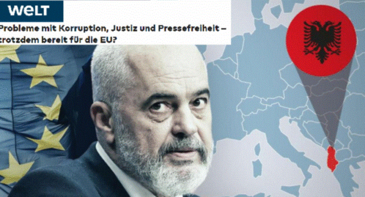 Gazeta gjermane: Shqipëria, probleme me korrupsionin, drejtësinë e lirinë e shtypit