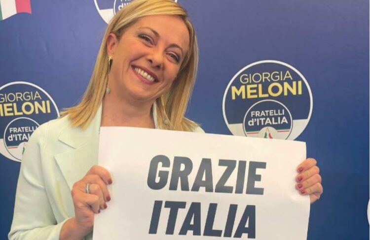 ‘Sot kemi shkruar historinë’, Giorgia Meloni fiton zgjedhjet në Itali