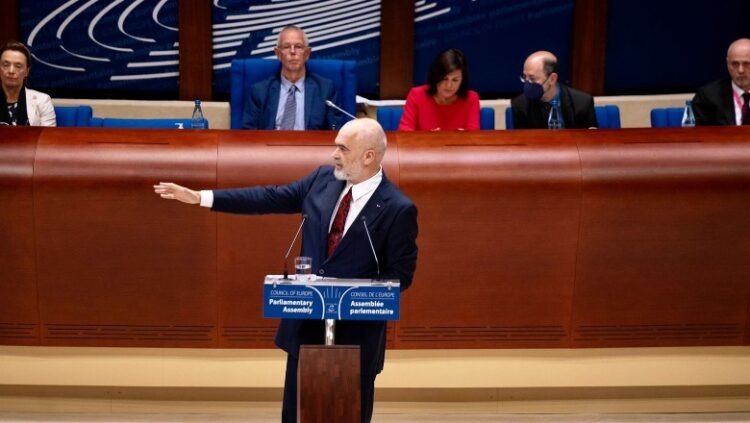 Fjala e PLOTË në KiE/ Rama: Raporti i Dick Marty, ‘Fake news’ më i tmerrshëm i shpërndarë, hedh baltë mbi ata që luftuan për liri