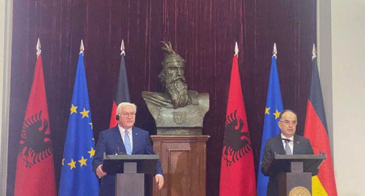 Steinmeier flet në Kuvend: Ju kemi mbështetur prej dekadash, 70 mijë shqiptarë jetojnë në Gjermani