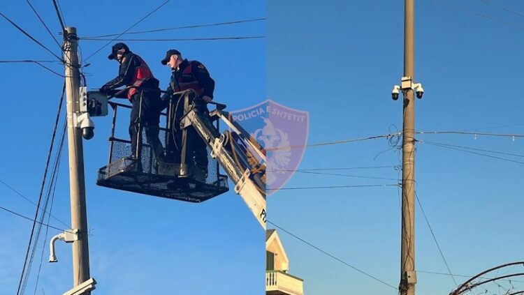 Blutë e Vlorës aksion për gjetjen e kamerave nëpër lagje! Përdoren nga grupet kriminale për të vëzhguar policinë